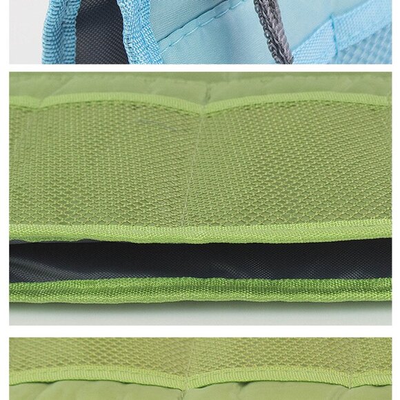 Handbag Organizer Insert /Purse Tote / Make-up/ Drawers - Aqua - NWT - Picture 10 of 10